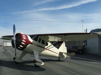 N273MD @ SZP - 2008 Dickenson Howard DGA-21 Mr. Dickenson, P&W R-1340-57 Wasp 600 Hp radial, outside hangar - by Doug Robertson