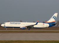 TC-SNR @ EDDP - Fullthrottle for departure to AYT...... - by Holger Zengler