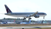 A7-BEB @ KPAE - Returning from a test flight. - by Woodys Aeroimages