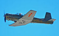 N595JF @ KLSV - N595JF  1969 Nanchang CJ-6A C/N 2532051

Las Vegas - Nellis AFB (LSV / KLSV)
Aviation Nation 2014 Air Show
USA - Nevada, November 8, 2014
Photo: TDelCoro - by Tomás Del Coro