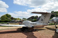 46 @ N.A. - Morane-Saulnier MS.760 Paris jet-trainer of the French Navy at the Chateau de Savigny aircraft museum. - by Henk van Capelle