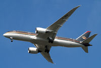 JY-BAA @ EGLL - Boeing 787-8 Dreamliner [37983] (Royal Jordanian Airlines) Home~G 09/09/2014. On approach 27R. - by Ray Barber