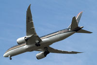 JY-BAA @ EGLL - Boeing 787-8 Dreamliner [37983] (Royal Jordanian Airlines) Home~G 09/09/2014. On approach 27R. - by Ray Barber