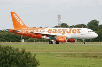 G-EJAR @ LFRB - Airbus A319-111, Taxiing to holding point rwy 25L, Brest-Bretagne airport (LFRB-BES) - by Yves-Q