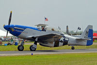 N51GY @ KLAL - North American TP-51D Mustang [122-39601] Lakeland-Linder~N 15/04/2010 - by Ray Barber