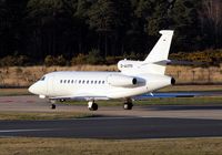 D-AHRN @ EGLF - Taxying to parking at TAG - by G TRUMAN