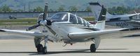 UNKNOWN @ KLVK - A transient Beechcraft Bonanza A36 getting some fuel at Livermore Municipal Airport. - by Chris L.