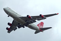 G-VBIG @ EGLL - Boeing 747-4Q8 [26255] (Virgin Atlantic) Home~G 09/05/2015. On approach 27R. - by Ray Barber