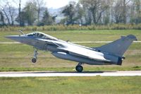 12 @ LFRJ - Dassault Rafale M, Landing rwy 08, Landivisiau Naval Air Base (LFRJ) - by Yves-Q