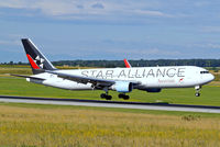 OE-LAY @ LOWW - Boeing 767-3Z9ER [29867] (Austrian Airlines) Vienna-Schwechat~OE 13/07/2009 - by Ray Barber
