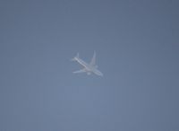 N783UA - United 777-200 flying 35,000 over Livonia MI ORD-CDG - by Florida Metal