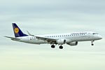 D-AEMB @ EGBB - 2009 Embraer ERJ-190-200LR 195LR, c/n: 19000297 at Birmingham UK - by Terry Fletcher