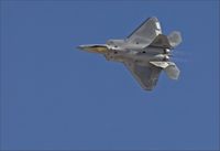 UNKNOWN @ LSV - F-22 - by Geoff Smith