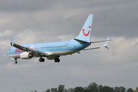 OO-JAF @ EBBR - Several seconds before landing on RWY25L - by Daniel Vanderauwera