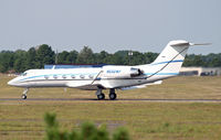 N552WF @ KBLM - The classic Gulfstream starts its take-off roll. - by Daniel L. Berek