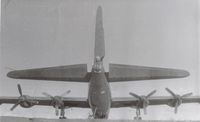UNKNOWN @ TJFF - Convair RB 36 rear view.Picture taken by A/2c Paul Lutz who was a mechanic on this plane.Was at Ramey AFB in Puerto Rico and part of the 72d Reconnaisance Group . Was in the early 50s. - by S B J