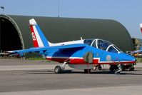 E85 @ LFSX - Dassault-Dornier Alpha Jet E (F-UGFF), Athos 08 of Patrouille de France 2015, Luxeuil-St Sauveur Air Base 116 (LFSX) Open day 2015 - by Yves-Q