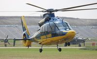 N155UM @ YIP - University of Michigan health EC155B - by Florida Metal