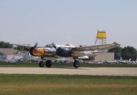 N99420 @ KOSH - Douglas B-26B - by Mark Pasqualino