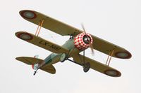 LX-NIE @ LFRN - Nieuport 28 C.1 Replica, On display, Rennes-St Jacques airport (LFRN-RNS) Air show 2014 - by Yves-Q