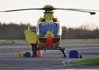 G-WPDE @ EGFH - Visiting helicopter operated by Western Power Distribution Helicopter Unit. - by Roger Winser