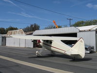 N273MD @ SZP - 2008 Dickenson Howard DGA-21 Mr. Dickenson one-off Experimental class, P&W R-1340-57 Wasp 600 Hp radial, inside pre-flight checks before engine start, incredible accomplishment! - by Doug Robertson