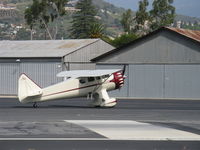 N273MD @ SZP - 2008 Dickenson Howard DGA-21 Mr. Dickenson, P&W R-1340-57 Wasp 600 Hp radial, Santa Paula's one-off Signature aircraft, taxi to Rwy 22 - by Doug Robertson