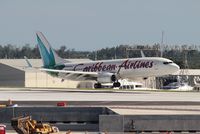 9Y-ANU @ FLL - Caribbean 737-800 - by Florida Metal
