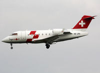 HB-JRA @ LEBL - Landing rwy 25R in new c/s - by Shunn311