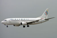 SX-BLC @ EDDL - Boeing 737-3Q8 [26303] Olympic Airlines) Dusseldorf~D 27/05/2006 - by Ray Barber