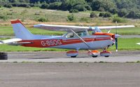 G-BSOG @ EGFH - Visiting Skyhawk. - by Roger Winser