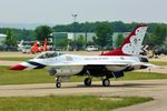 UNKNOWN @ KTVC - USAF Thunderbirds - 2015 National Cherry Festival Air Show - by Mel II