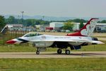 UNKNOWN @ KTVC - USAF Thunderbirds - 2015 National Cherry Festival Air Show - by Mel II