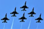 UNKNOWN @ KTVC - USAF Thunderbirds - 2015 National Cherry Festival Air Show - by Mel II