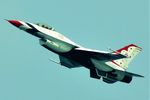 UNKNOWN @ KTVC - USAF Thunderbirds - 2015 National Cherry Festival Air Show - by Mel II