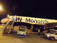 G-ZBAT @ EGBB - At Birmingham Airport in the early hours of the morning. - by Luke Smith-Whelan