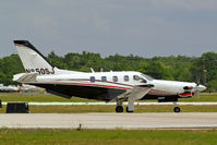 N850SJ @ KLAL - Socata TBM850 [447] Lakeland-Linder~N 16/04/2010 - by Ray Barber