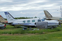 C-FMHB @ CYBW - Piper PA-31T Cheyenne II [31T-7620023] (MTW Aerospace) Calgary-Springbank~C 22/07/2008. Cancelled 03/10/2008 seen here stored for spares use. - by Ray Barber