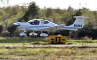 N166G @ EGFH - Visiting Diamond Star departing Runway 10. - by Roger Winser
