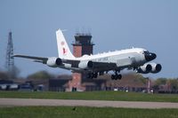 ZZ664 @ EGUN - Royal Air Force Boeing RC-135W Airseeker (Rivet Joint) ZZ664 departs from Mildenhall - by Steve Buckley
