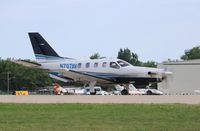 N707AV @ KOSH - Socata TBM-700 - by Mark Pasqualino