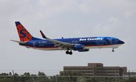 N809SY @ MIA - Sun Country - by Florida Metal