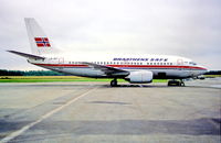 LN-BRT @ GEN - Oslo Gardermoen 25.7.93 - by leo larsen