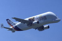 F-GSTC @ LFPB - Airbus A300B4-608ST at Le Bourget, 1999, carrying a reproduction of painting  - by Van Propeller