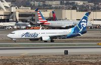 N579AS @ KLAX - Boeing 737-800 - by Mark Pasqualino