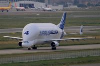 F-GSTD @ LFBO - Airbus A300B4-608ST Beluga, Taxiing to holding point rwy 14R, Toulouse-Blagnac Airport (LFBO-TLS) - by Yves-Q