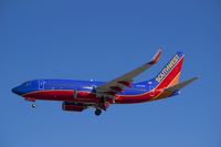 N275WN @ KBOI - Landing RWY 28R. - by Gerald Howard