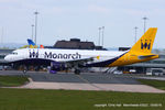 G-ZBAT @ EGCC - Monarch - by Chris Hall