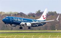 D-ATUD @ EDDR - Boeing 737-8K5 - by Jerzy Maciaszek