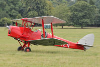 G-ANEN @ X1WP - De Havilland DH-82A Tiger Moth II at The De Havilland Moth Club's 28th International Moth Rally at Woburn Abbey. August 18th 2013. - by Malcolm Clarke